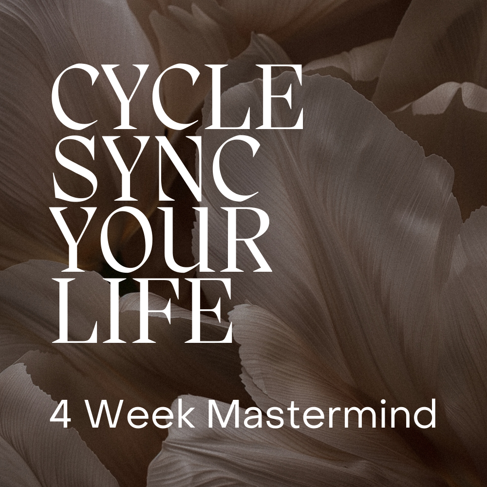 Cycle Sync Your Life Mastermind